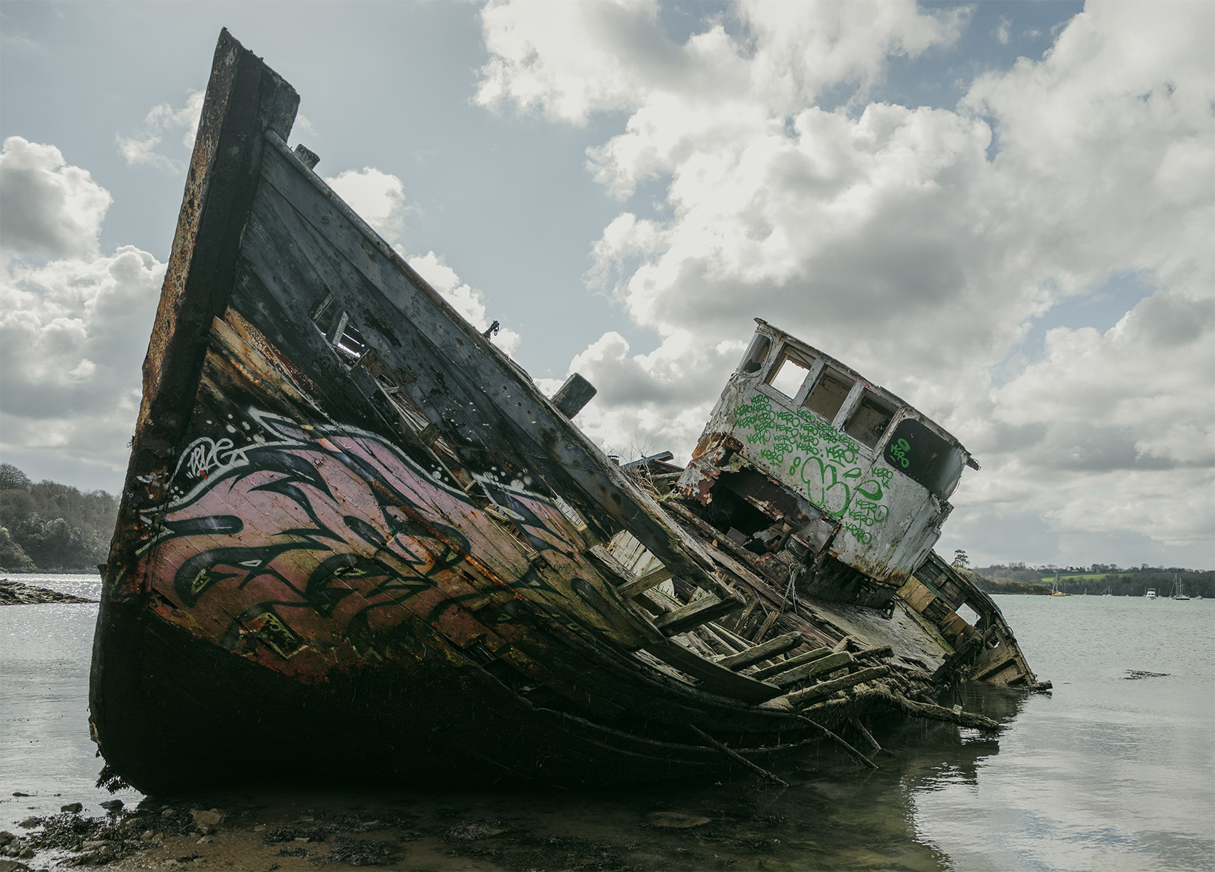 Cimetière de bateaux de Quelmer
