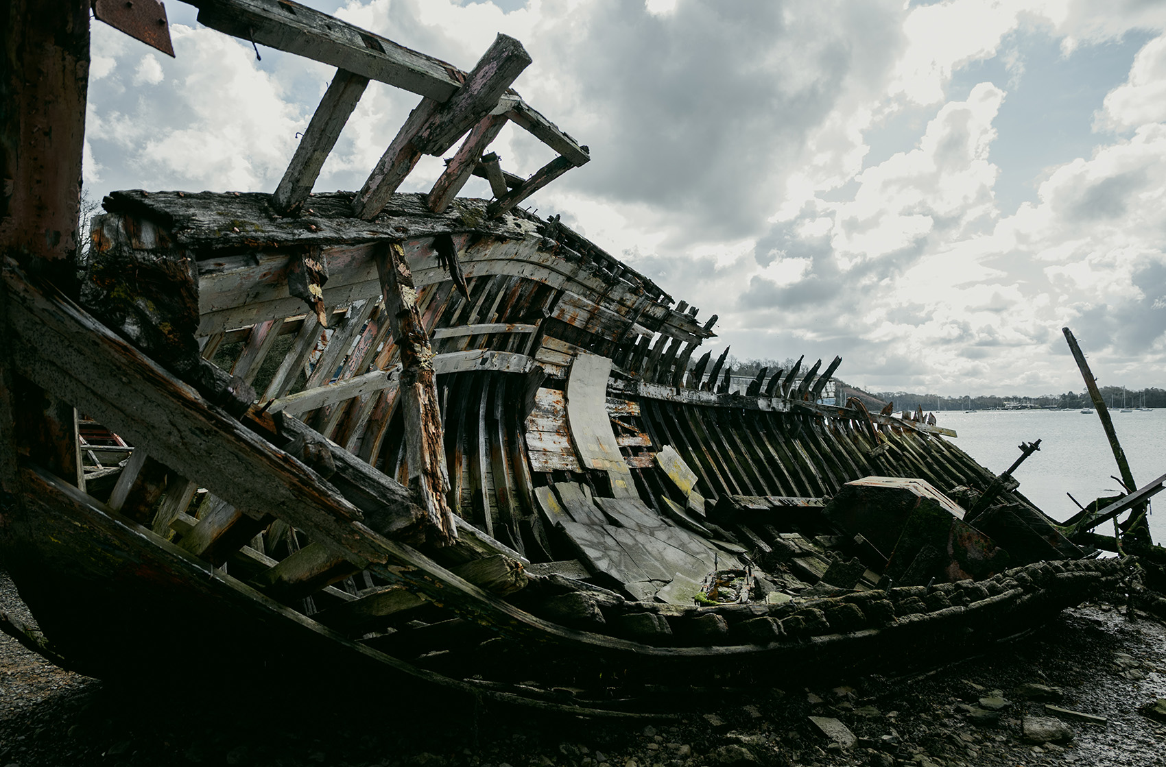 Cimetière de bateaux de Quelmer