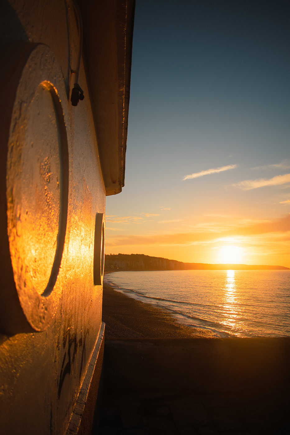 coucher de soleil Dieppe