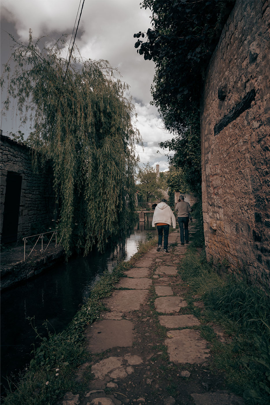 le quai des Tanneries - Saint-Maixent L'École