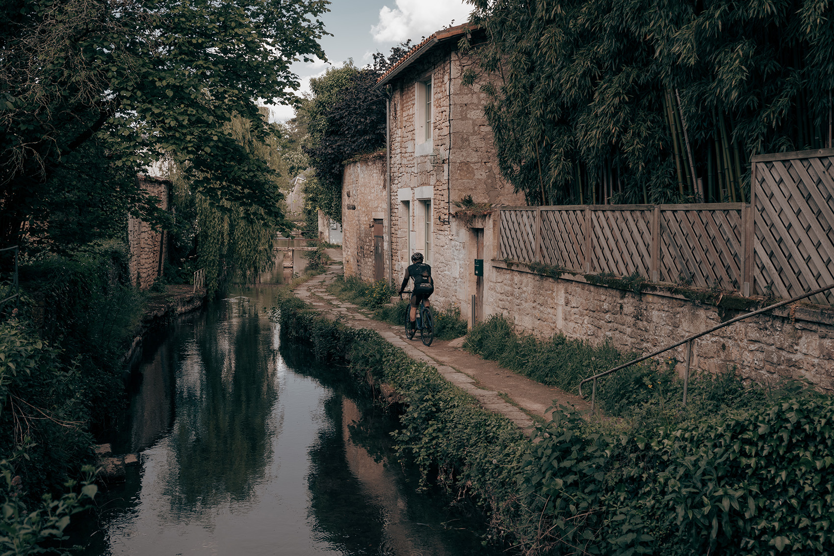 le quai des Tanneries - Saint-Maixent L'École