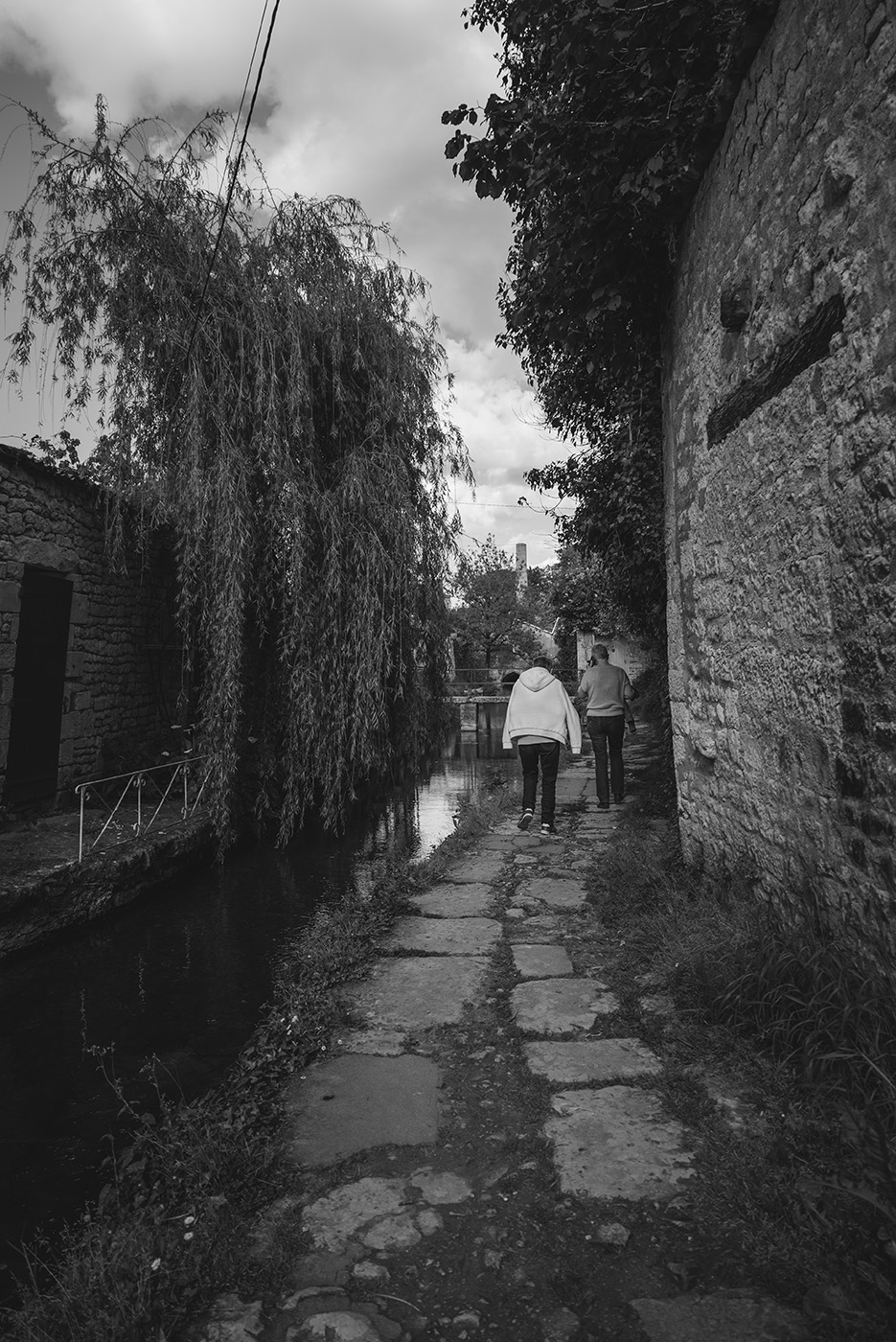 le quai des Tanneries - Saint-Maixent L'École