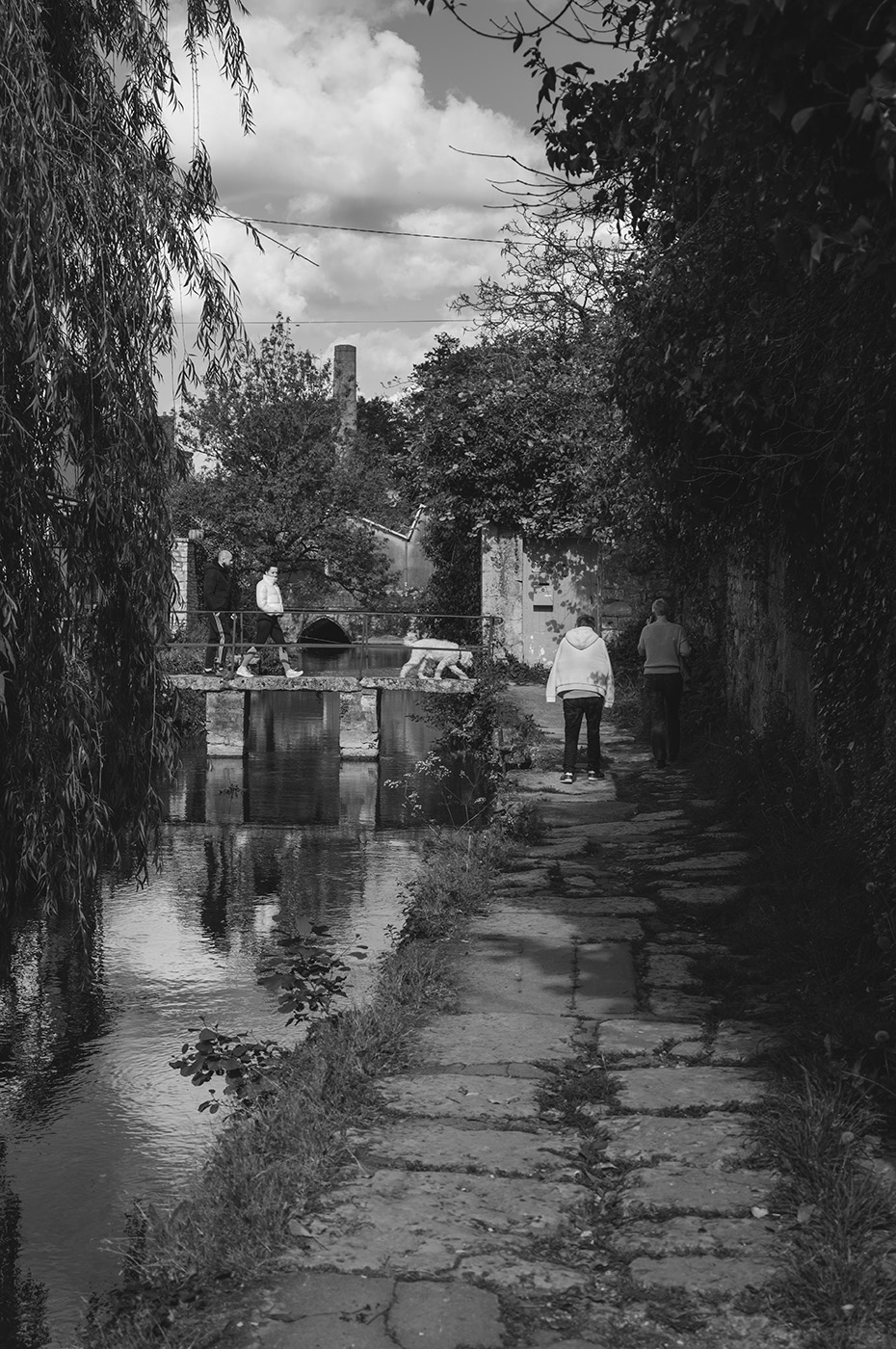 le quai des Tanneries - Saint-Maixent L'École